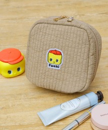 A.M.S.（エーエムエス）の「フエキ糊 フエキくん ヌビ（キルト）生地 スクエアポーチ 正方形（ポーチ）」