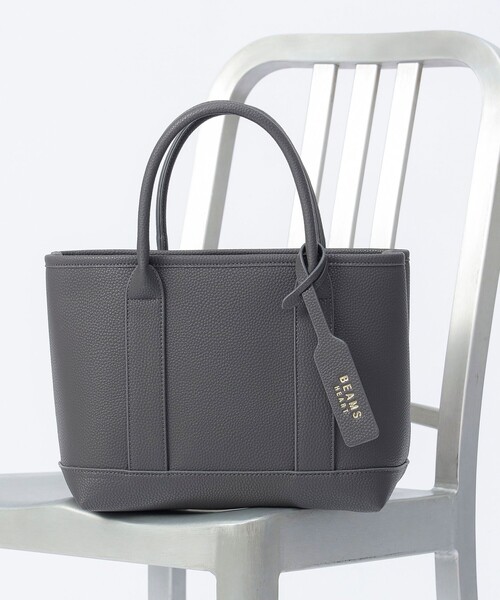 BEAMS HEART（ビームスハート）の「【WEB限定色 / ベストセラー】パーテーション トートバッグ 動画あり（トートバッグ・レディース・シルバー/チャコールグレー/ブラウン系その他/ブラック・ONE SIZE）」の11枚目の写真