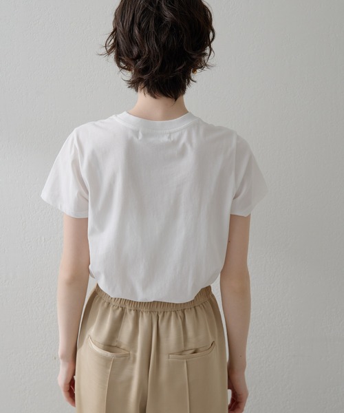 THE PAUSE】THE PAUSE刺繍Tシャツ（Tシャツ/カットソー）｜THE