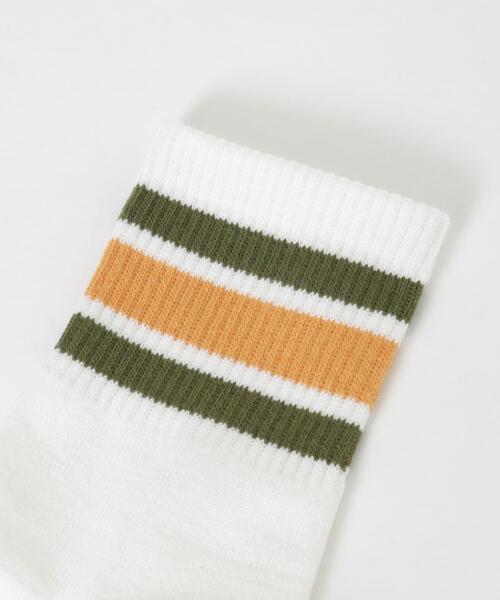 URBAN RESEARCH(アーバンリサーチ)の「『UR TECH』ラインショートソックス(ソックス/靴下・メンズ・パープル/ブルー/オレンジ・25-28)」の11枚目の写真