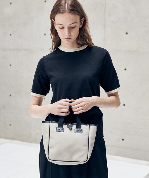 BRADY(ブレディー)の「Brady | BECK(トートバッグ・レディース・ブラック/アイボリー/カーキ・ONE)」の2枚目の写真