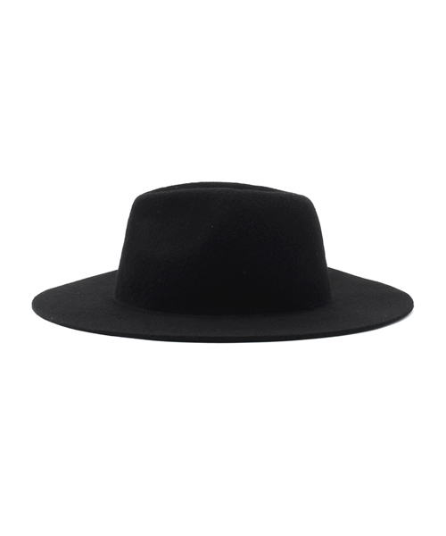 RAGEBLUE（レイジブルー）の「ラウンドツバヒロHAT2 /706874（ハット・メンズ・ブラック・FREE）」の2枚目の写真