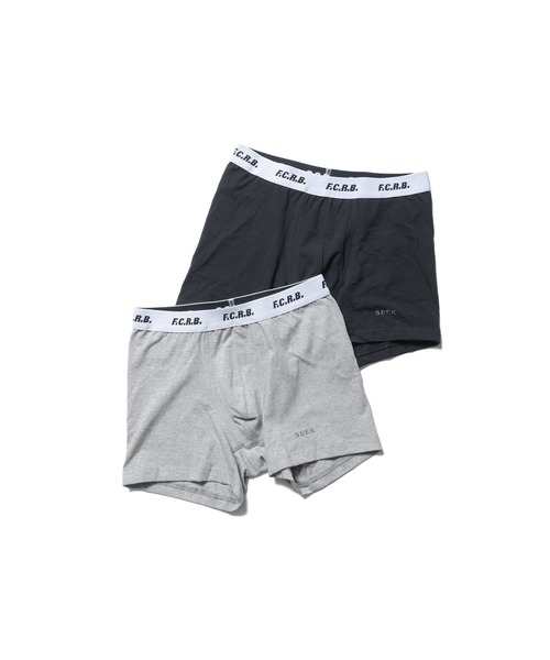F.C.Real Bristol(エフシーレアルブリストル)の「SEEK : F.C.R.B. 2PACK BOXER BRIEF(ボクサーパンツ・メンズ・マルチ/グレー/ブラック・MEDIUM/LARGE)」の3枚目の写真
