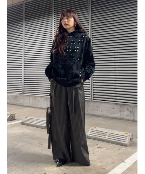 SLY（スライ）の「NOTCH SW HOODIE ノッチ スウェット フーディ