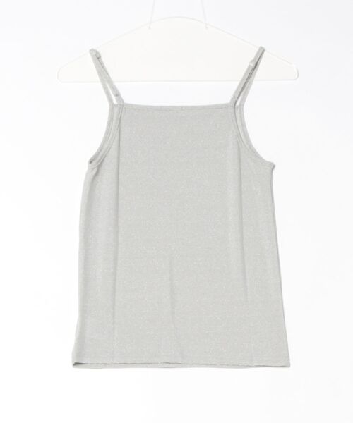 flower(フラワー)の「シャイニーキャミトップ5(キャミソール・レディース・シルバー/ゴールド・FREE)」の3枚目の写真