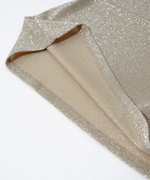 flower(フラワー)の「シャイニーキャミトップ5(キャミソール・レディース・シルバー/ゴールド・FREE)」の11枚目の写真