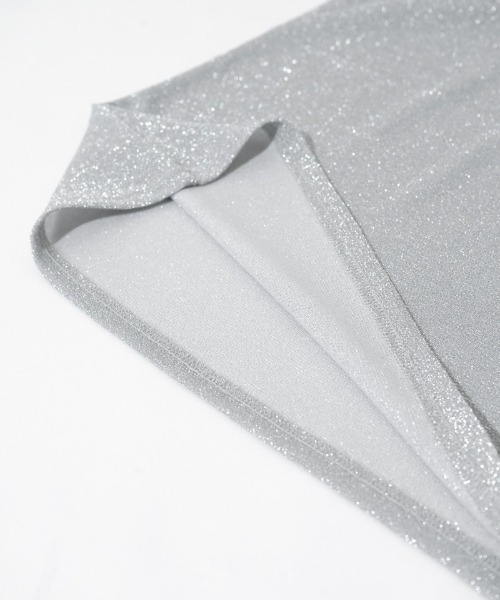 flower(フラワー)の「シャイニーキャミトップ5(キャミソール・レディース・シルバー/ゴールド・FREE)」の18枚目の写真