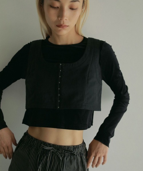 トップス anuke 2way Knit Bustier ànuke online store（アンヌーク） / 2way Knit Bustier2way
