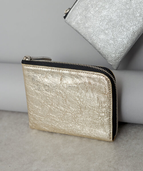 ear PAPILLONNER(イアパピヨネ)の「【kawa-kawa(カワカワ)】NO1263 ritz L字ミニ財布(財布・レディース・ゴールド/シルバー・FREE)」の6枚目の写真