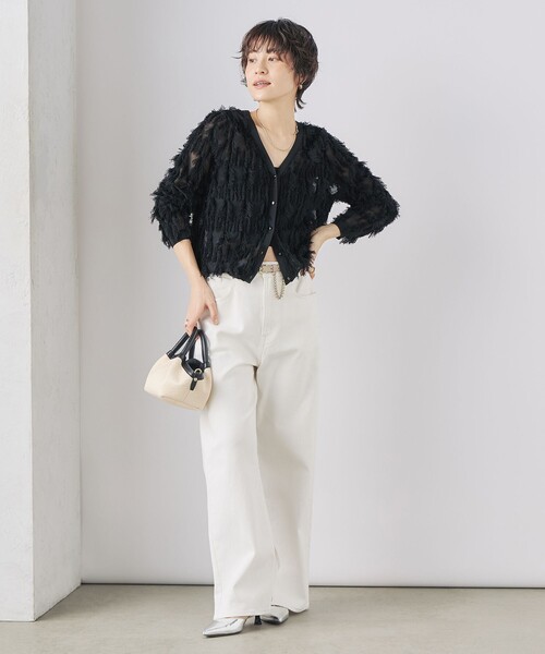 クーポン】【セール 30%OFF】《手洗い可能》カットフリンジ2WAY