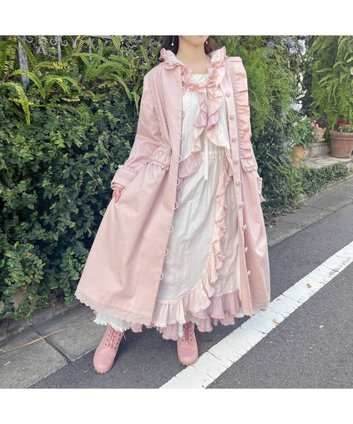 フラーチノクロスコート｜ピンクハウスオフィシャルオンライン