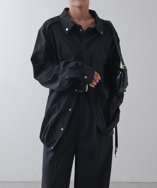 Lui's（ルイス）の「【SUPERTHANKS】 Outsider shirt blouson（ブルゾン・レディース・ブラック/カーキ・SMALL）」の20枚目の写真