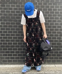 ROSE BUD（ローズバッド）の「(mag.by c)FLOWER EMBROIDERY DRESS