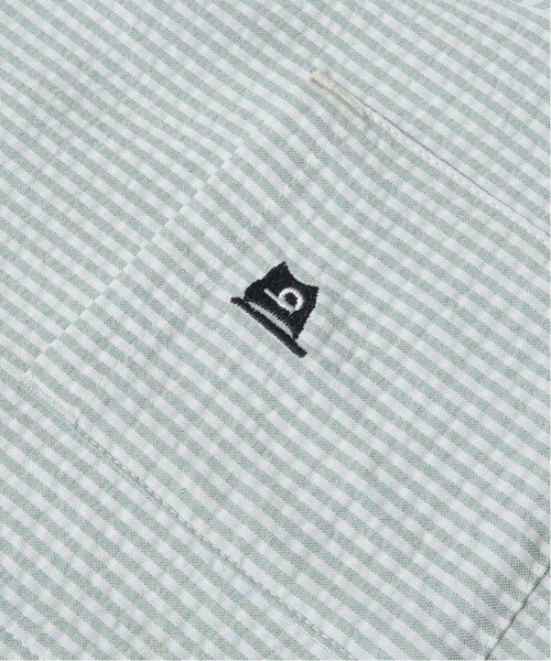 b・ROOM（ビールーム）の「【セットアップ可能】ビッグシルエットアソート半袖シャツ（シャツ/ブラウス・キッズ・ミント/イエロー/ブルー/ブラック/アイボリー/ブルー系その他2/ベージュ/モスグリーン/カラフル/ネイビー・120cm/150cm/140cm/130cm/100cm/110cm）」の13枚目の写真