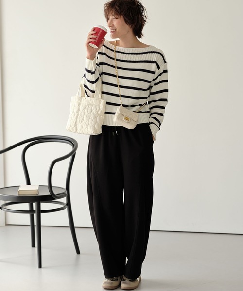 ZAKKA-BOX（ザッカボックス）の「ミニミニキルティングポシェット（ショルダーバッグ・レディース・ピンク/ホワイト/ブラック・FREE）」の16枚目の写真