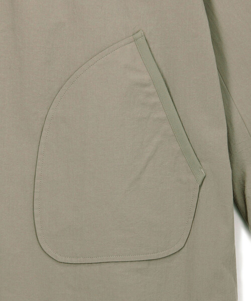 DANTON（ダントン）の「WOMEN'S ORGANIC COTTON WASHER HOODED COAT（その他アウター・レディース・ベージュ系その他/チャコール・S/XS）」の6枚目の写真