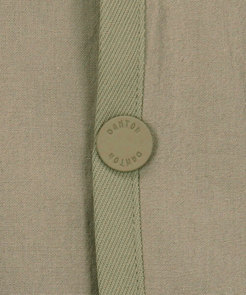 DANTON（ダントン）の「WOMEN'S ORGANIC COTTON WASHER HOODED COAT（その他アウター・レディース・ベージュ系その他/チャコール・S/XS）」の9枚目の写真