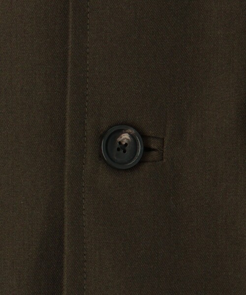 TOMORROWLAND （トゥモローランド）の「ウールコットンギャバジン チョアジャケット TRENCH（ブルゾン・メンズ・カーキ/ブラウン系その他・XS/S/M/L）」の15枚目の写真
