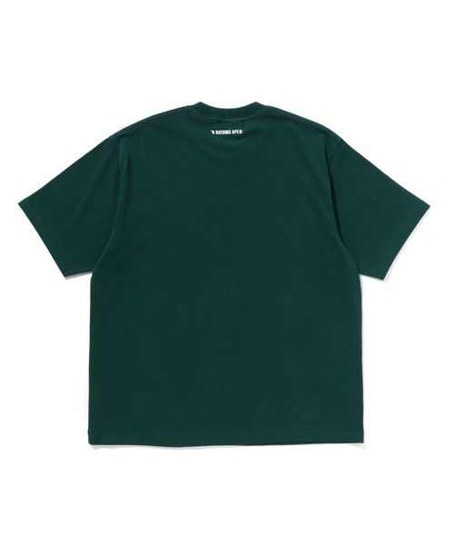 A BATHING APE(アベイシングエイプ)の「ONE POINT RELAXED FIT TEE(Tシャツ/カットソー・メンズ・ブラック/グレー/アイボリー/ピンク/オリーブ・MEDIUM/LARGE/XX-LARGE/SMALL/X-LARGE)」の18枚目の写真