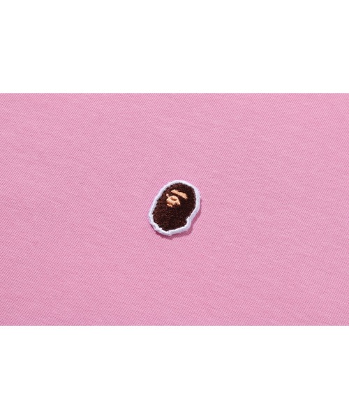 A BATHING APE(アベイシングエイプ)の「ONE POINT RELAXED FIT TEE(Tシャツ/カットソー・メンズ・ブラック/グレー/アイボリー/ピンク/オリーブ・MEDIUM/LARGE/XX-LARGE/SMALL/X-LARGE)」の12枚目の写真
