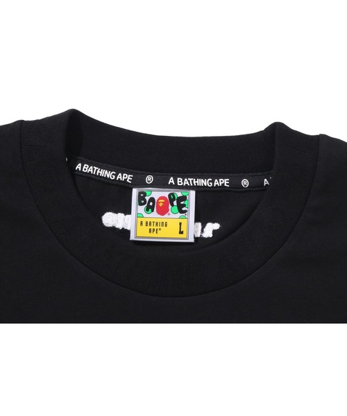 A BATHING APE(アベイシングエイプ)の「ONE POINT RELAXED FIT TEE(Tシャツ/カットソー・メンズ・ブラック/グレー/アイボリー/ピンク/オリーブ・MEDIUM/LARGE/XX-LARGE/SMALL/X-LARGE)」の14枚目の写真