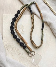 Per sist ence（パーシエンス）の「配色ロープストラップ（スマホグッズ）」