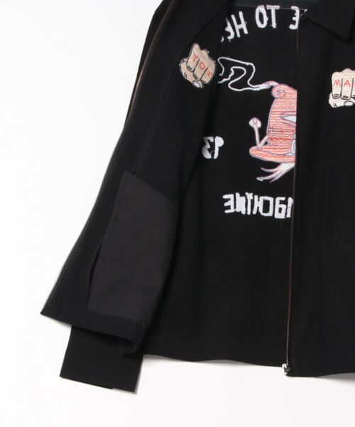TOY　MACHINE（トイ　マシーン）の「TM WELCOME TO HELL SOUVENIR JACKET（その他アウター・メンズ・ブラック・M/L/XL）」の8枚目の写真