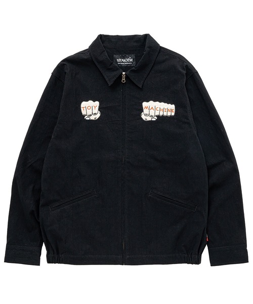 TOY　MACHINE（トイ　マシーン）の「TM WELCOME TO HELL SOUVENIR JACKET（その他アウター・メンズ・ブラック・M/L/XL）」の2枚目の写真