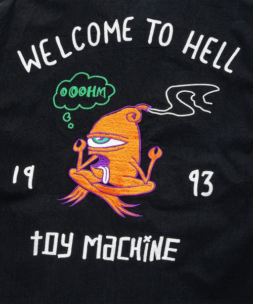 TOY　MACHINE（トイ　マシーン）の「TM WELCOME TO HELL SOUVENIR JACKET（その他アウター・メンズ・ブラック・M/L/XL）」の7枚目の写真