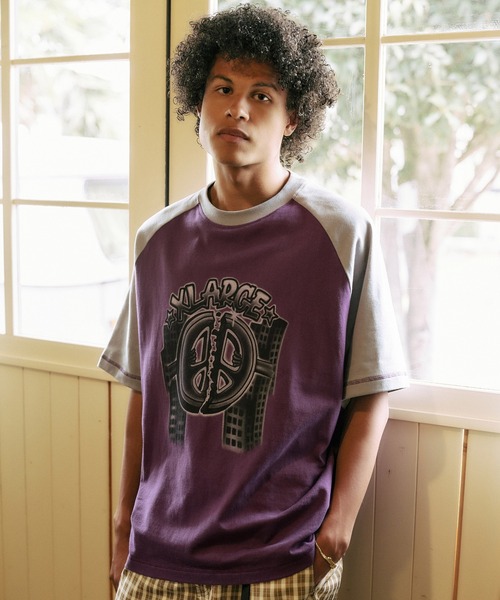 早い者勝ち XLARGE PEACE MAKERS HEAVYWEIGHT RAGLAN S/S TEE セール】PEACE MAKERS HEAVYWEIGHT RAGLAN S/S TEE(Tシャツ