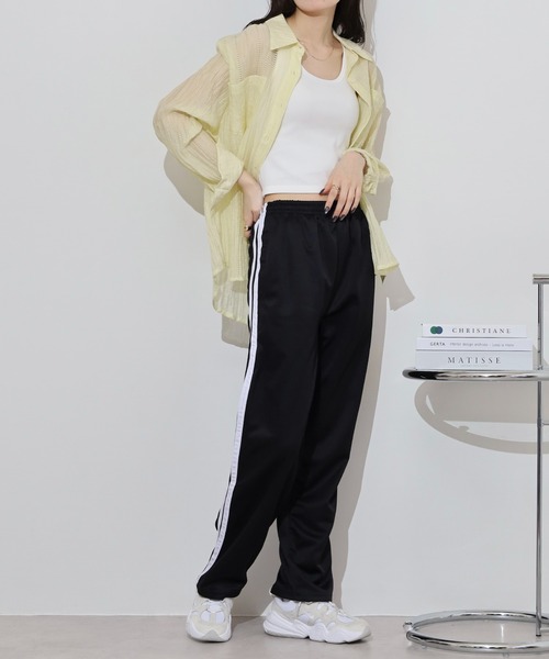 ACE(エース)の「ジャージラインパンツ(その他パンツ・メンズ・ブラック×グレー/ブラック×ホワイト/ブラック×レッド/ブラック×ブルー・M/LL/L)」の17枚目の写真