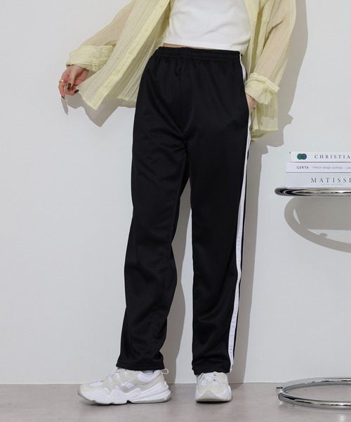 ACE(エース)の「ジャージラインパンツ(その他パンツ・メンズ・ブラック×グレー/ブラック×ホワイト/ブラック×レッド/ブラック×ブルー・M/LL/L)」の16枚目の写真