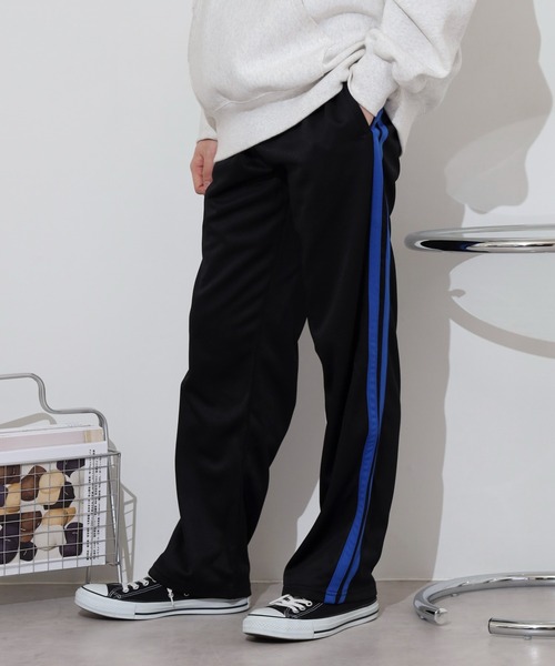 ACE(エース)の「ジャージラインパンツ(その他パンツ・メンズ・ブラック×グレー/ブラック×ホワイト/ブラック×レッド/ブラック×ブルー・M/LL/L)」の19枚目の写真