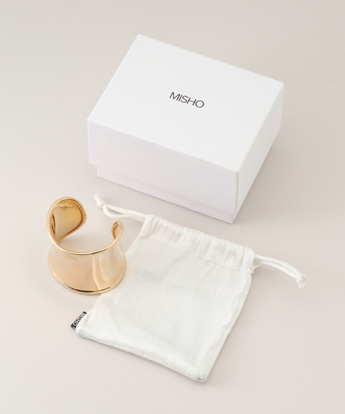 AP STUDIO（エーピーストゥディオ）の「*【MISHO/ミショー】Hera Cuff(gold)（ブレスレット・レディース・ゴールド・FREE）」の8枚目の写真