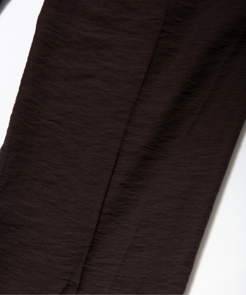 FACTOTUM(ファクトタム)の「【FACTOTUM】Rayon Slab Relax 1P PT(スラックス・メンズ・ダークグレー/ブラック・48/44/46)」の12枚目の写真