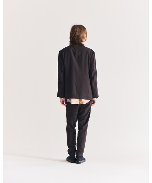 FACTOTUM(ファクトタム)の「【FACTOTUM】Rayon Slab Relax 1P PT(スラックス・メンズ・ダークグレー/ブラック・48/44/46)」の16枚目の写真