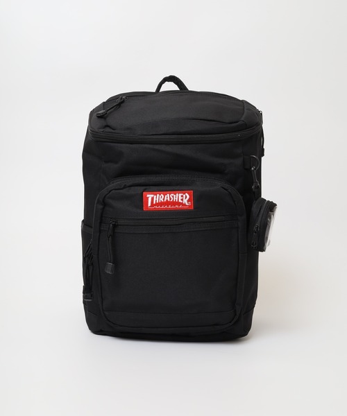 THRASHER(スラッシャー)の「THRASHER カラーネームスクエアリュック(バックパック/リュック・メンズ・レッド/ミント/ブラック・FREE)」の7枚目の写真