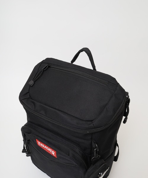 THRASHER(スラッシャー)の「THRASHER カラーネームスクエアリュック(バックパック/リュック・メンズ・レッド/ミント/ブラック・FREE)」の17枚目の写真