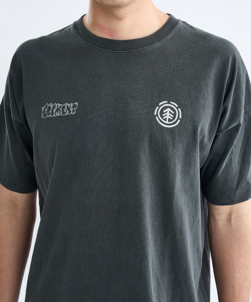 ELEMENT（エレメント）の「ELEMENT メンズ TAG 3 SS Tシャツ 【2025年春夏モデル】/エレメントバックプリント半袖Tシャツ（Tシャツ/カットソー・メンズ・スミクロ/ブラック/ホワイト・X-LARGE/LARGE/MEDIUM）」の14枚目の写真