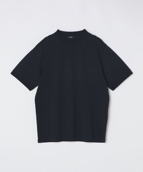 SHIPS（シップス）の「SHIPS: リンキング  フライス Tシャツ（Tシャツ/カットソー・メンズ・ホワイト/ブラウン/ライトグリーン/ネイビー・SMALL/MEDIUM/LARGE/X-LARGE）」の4枚目の写真