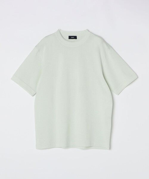 SHIPS（シップス）の「SHIPS: リンキング  フライス Tシャツ（Tシャツ/カットソー・メンズ・ホワイト/ブラウン/ライトグリーン/ネイビー・SMALL/MEDIUM/LARGE/X-LARGE）」の14枚目の写真