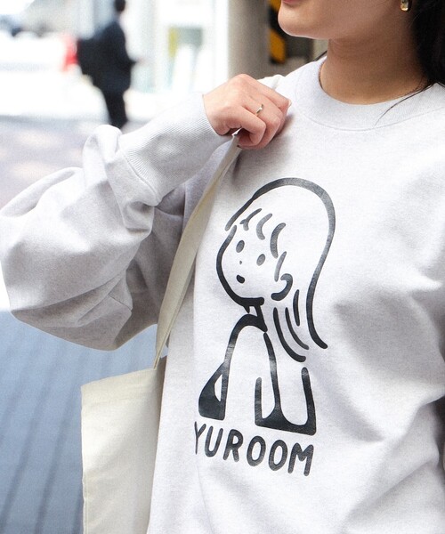 白根ゆたんぽ / YUROOM CREW SWEAT SHIRT（スウェット）｜TOKYO