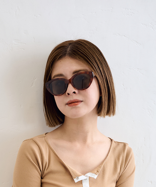 A*e様 Useful Atelier サングラス　クリアブラウン セール】USEFUL ATELIER/ユースフルアトリエ EYEWEAR Lily