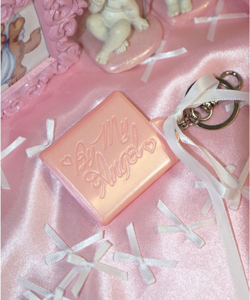THENCE（デンス）の「THENCE／ミニアルバムキーホルダー（ステーショナリー・レディース・ピンク/クリーム・0）」の7枚目の写真