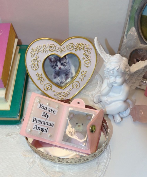 THENCE（デンス）の「THENCE／ミニアルバムキーホルダー（ステーショナリー・レディース・ピンク/クリーム・0）」の11枚目の写真