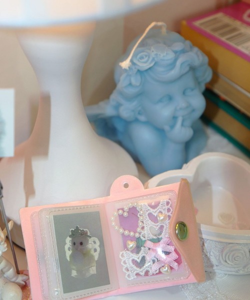 THENCE（デンス）の「THENCE／ミニアルバムキーホルダー（ステーショナリー・レディース・ピンク/クリーム・0）」の12枚目の写真