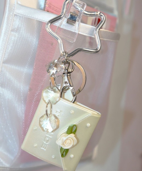 THENCE（デンス）の「THENCE／ミニアルバムキーホルダー（ステーショナリー・レディース・ピンク/クリーム・0）」の15枚目の写真