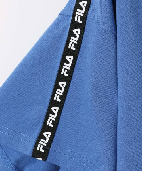 GLOBAL WORK（グローバルワーク）の「FILAコラボ/BIGT半袖/310067（Tシャツ/カットソー・キッズ・ブラック/ブルー/杢グレー/ホワイト・130cm/140cm/150cm/160cm）」の12枚目の写真