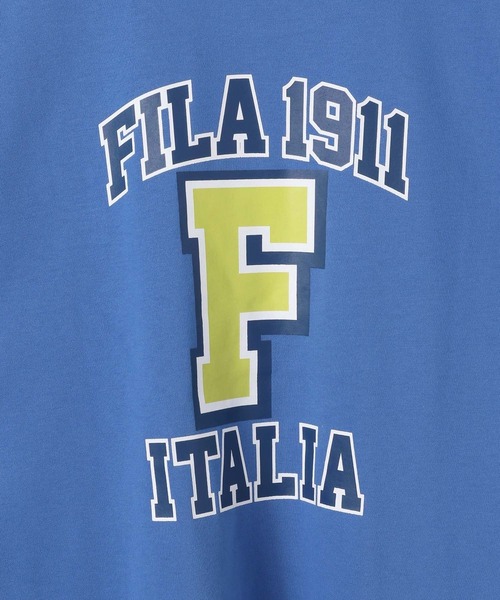 GLOBAL WORK（グローバルワーク）の「FILAコラボ/BIGT半袖/310067（Tシャツ/カットソー・キッズ・ブラック/ブルー/杢グレー/ホワイト・130cm/140cm/150cm/160cm）」の11枚目の写真