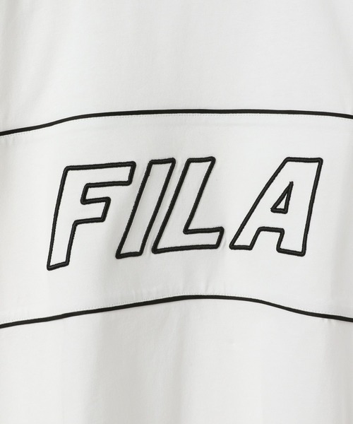 GLOBAL WORK（グローバルワーク）の「FILAコラボ/BIGT半袖/310067（Tシャツ/カットソー・キッズ・ブラック/ブルー/杢グレー/ホワイト・130cm/140cm/150cm/160cm）」の10枚目の写真